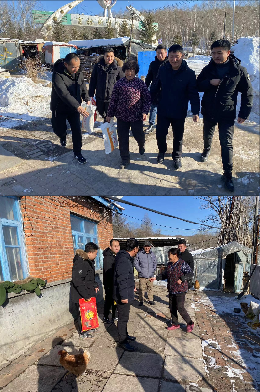 节前走访送温暖 情系乡村...
